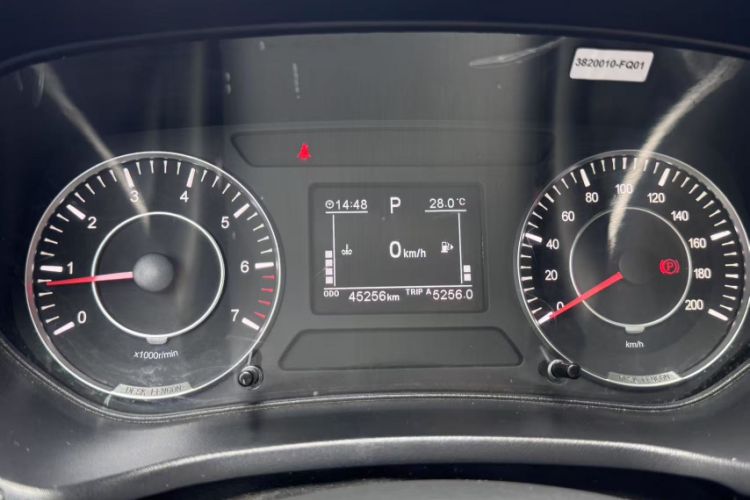 Used Dongfeng Fengon 500 2022 1.5L CVT Enjoyment Version Odometer Close Up