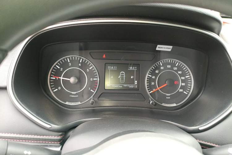 Used Dongfeng Fengon 500 2022 1.5L Manual Enjoyment Model Instrument Cluster