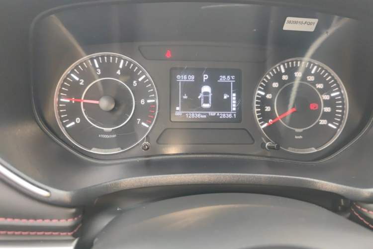 Used Dongfeng Fengon 500 2022 1.5L CVT Enjoyment Version Odometer Close Up