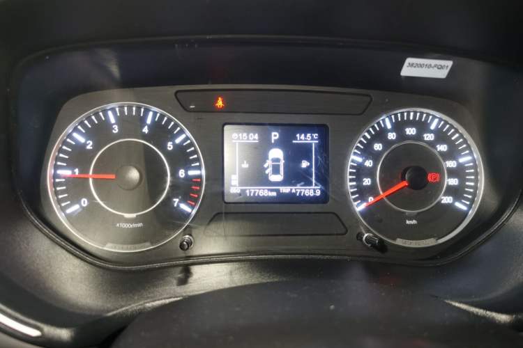 Used Dongfeng Fengon 500 2022 1.5L CVT Enjoyment Version Odometer Close Up