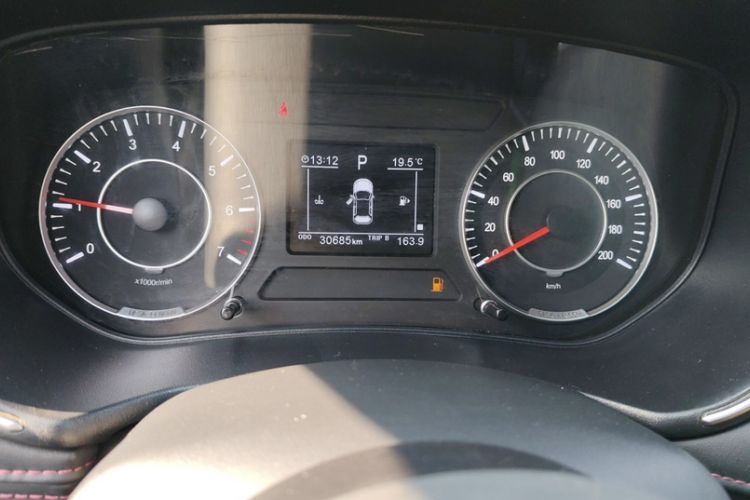 Used Dongfeng Fengon 500 2022 1.5L CVT Enjoyment Version Odometer Close Up