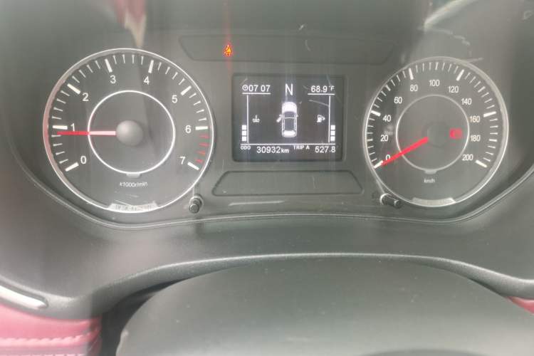 Used Dongfeng Fengon 500 2022 1.5L CVT Enjoyment Version Odometer Close Up