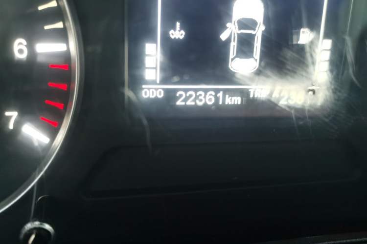 Used Dongfeng Fengon 500 2022 1.5L CVT Enjoyment Version Odometer Close Up