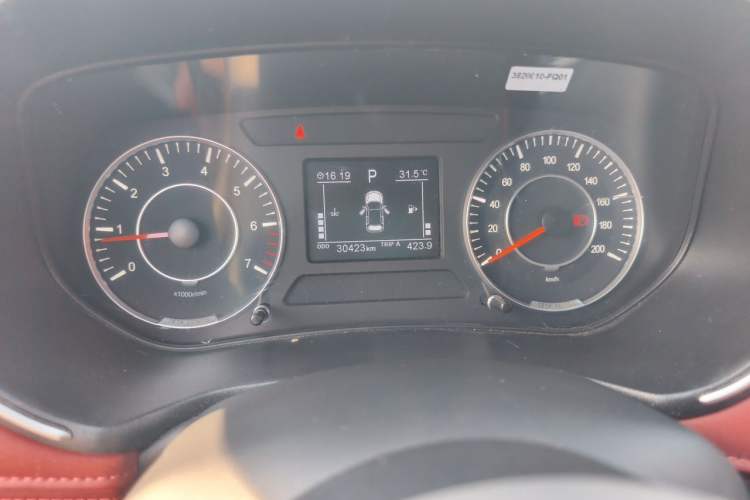 Used Dongfeng Fengon 500 2022 1.5L CVT Enjoyment Version Odometer Close Up