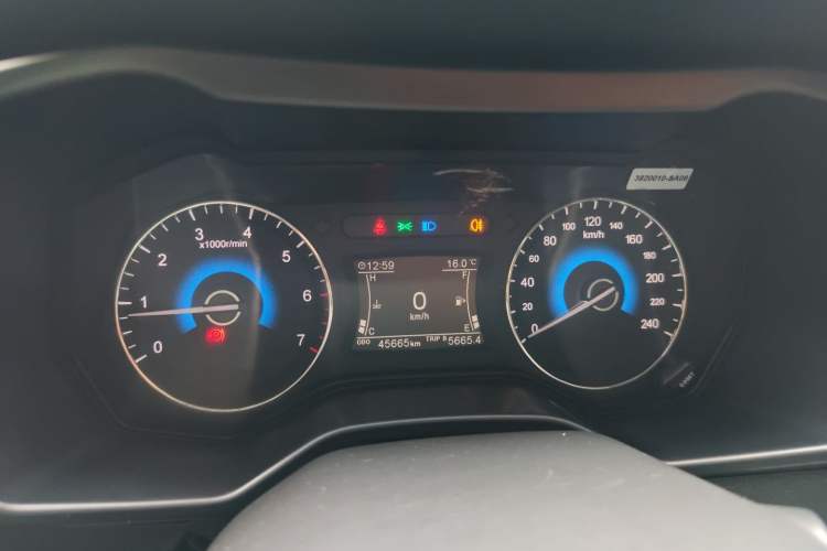 Used Dongfeng Fengon 580 2021 Revised ☆ Star Edition 1.8L Manual Elite Version Instrument Cluster