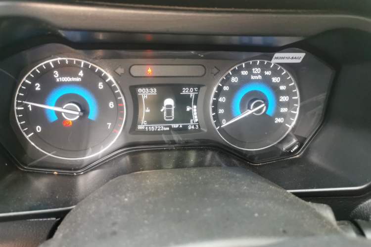 Used Dongfeng Fengon 580 2016 1.5T Manual Luxury Edition Instrument Cluster