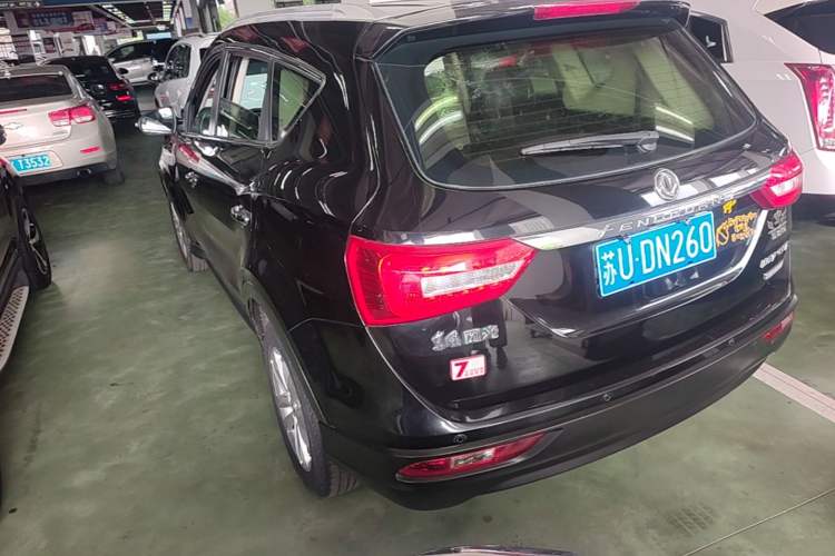 Used Dongfeng Fengon 580 2016 Revised Version 1.5T CVT Comfort Edition Rear Left 45 Deg