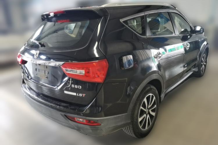 Used Dongfeng Fengon 580 2016 1.5T Manual Luxury Edition Rear Right 45 Deg