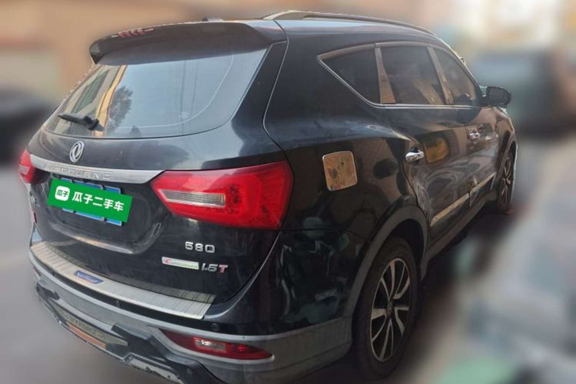 Used Dongfeng Fengon 580 2016 1.5T Manual Luxury Edition Rear Right 45 Deg