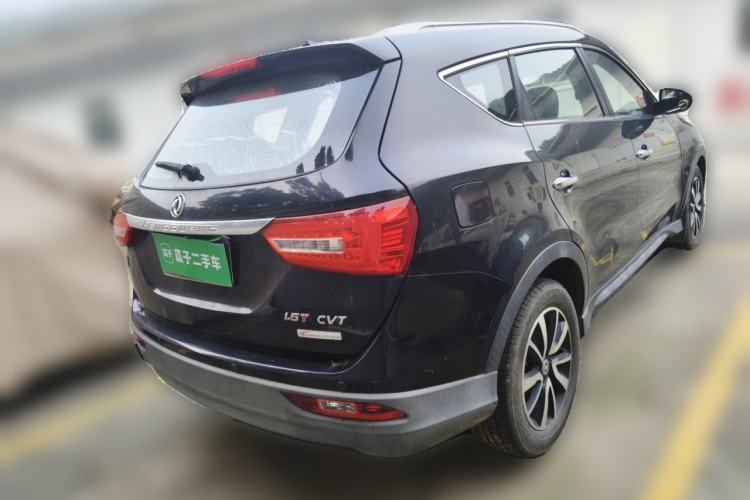 Used Dongfeng Fengon 580 2016 Revised Version 1.5T CVT Luxury Edition Rear Right 45 Deg