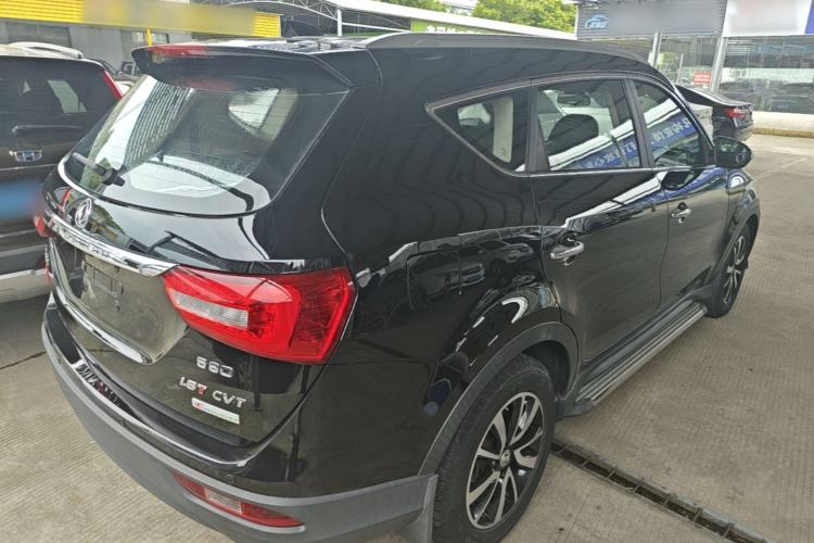 Used Dongfeng Fengon 580 2016 Revised Version 1.5T CVT Luxury Edition Rear Right 45 Deg