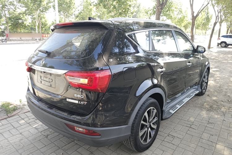 Used Dongfeng Fengon 580 2016 1.5T Manual Luxury Edition Rear Right 45 Deg