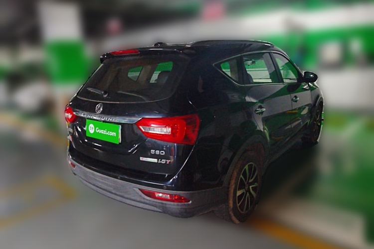 Used Dongfeng Fengon 580 2016 1.5T Manual Luxury Edition Rear Right 45 Deg