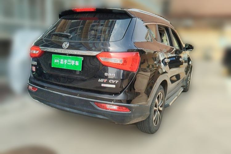 Used Dongfeng Fengon 580 2016 Revised Version 1.5T CVT Luxury Edition Rear Right 45 Deg