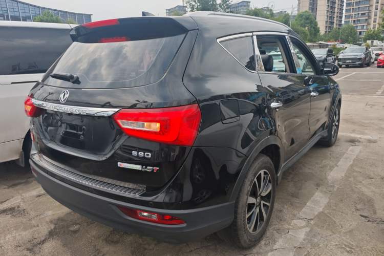 Used Dongfeng Fengon 580 2016 1.5T Manual Luxury Edition Rear Right 45 Deg