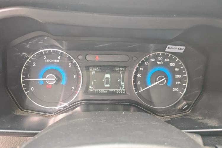 Used Dongfeng Fengon 580 2016 1.5T Manual Luxury Edition Instrument Cluster