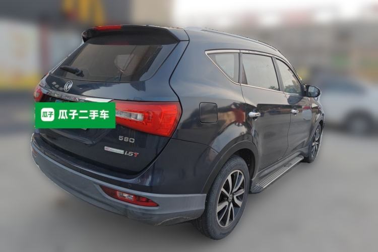 Used Dongfeng Fengon 580 2016 1.5T Manual Luxury Edition Rear Right 45 Deg