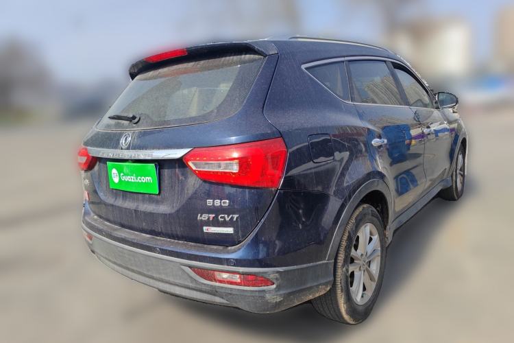 Used Dongfeng Fengon 580 2016 Revised Version 1.5T CVT Comfort Edition Rear Right 45 Deg