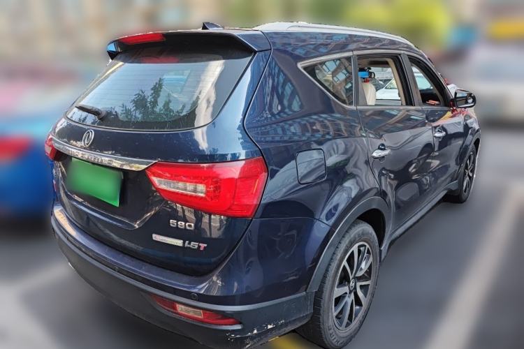 Used Dongfeng Fengon 580 2016 1.5T Manual Luxury Edition Rear Right 45 Deg