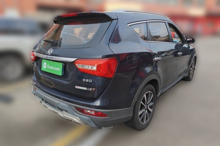 Used Dongfeng Fengon 580 2016 1.5T Manual Luxury Edition Rear Right 45 Deg
