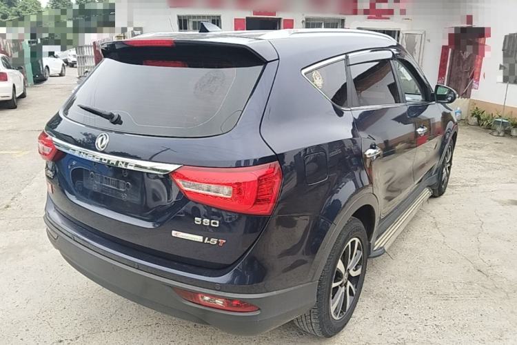 Used Dongfeng Fengon 580 2016 1.5T Manual Luxury Edition Rear Right 45 Deg