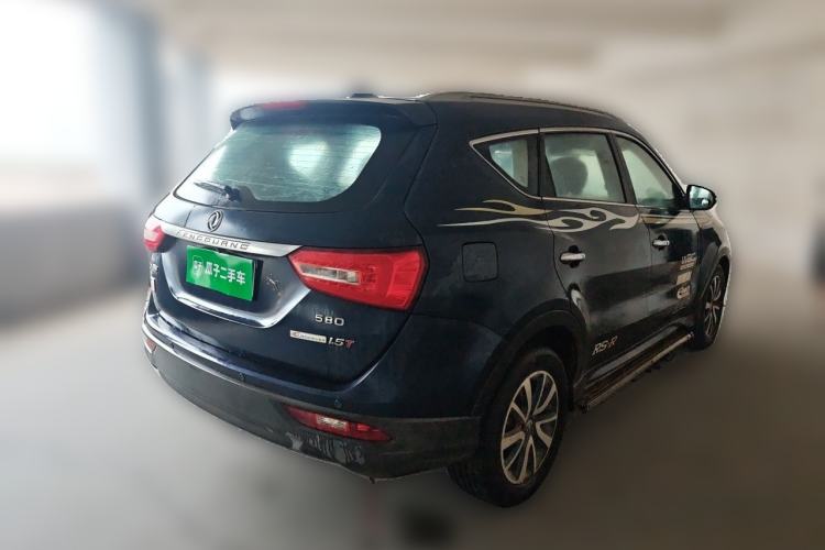 Used Dongfeng Fengon 580 2016 1.5T Manual Luxury Edition Rear Right 45 Deg