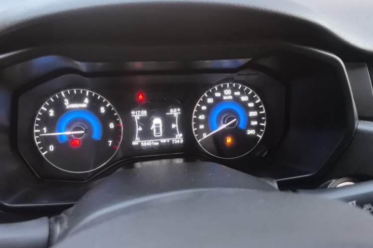 Used Dongfeng Fengon 580 2016 1.5T Manual Luxury Edition Instrument Cluster