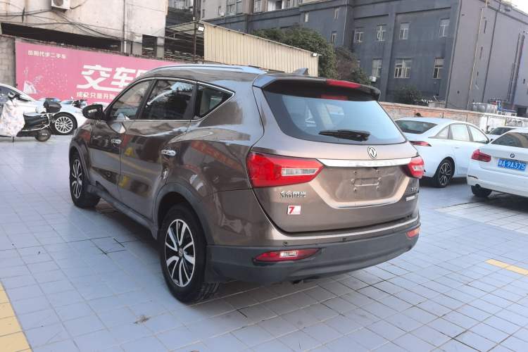 Used Dongfeng Fengon 580 2016 1.5T Manual Luxury Edition Rear Left 45 Deg