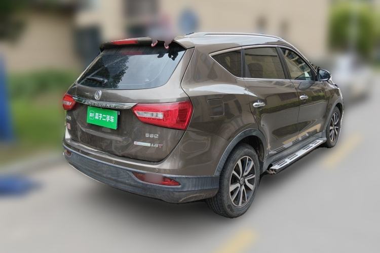 Used Dongfeng Fengon 580 2016 1.5T Manual Luxury Edition Rear Right 45 Deg