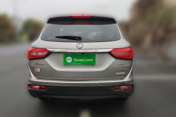 Used Dongfeng Fengon 580 2016 Revised Version 1.5T CVT Luxury Edition Rear