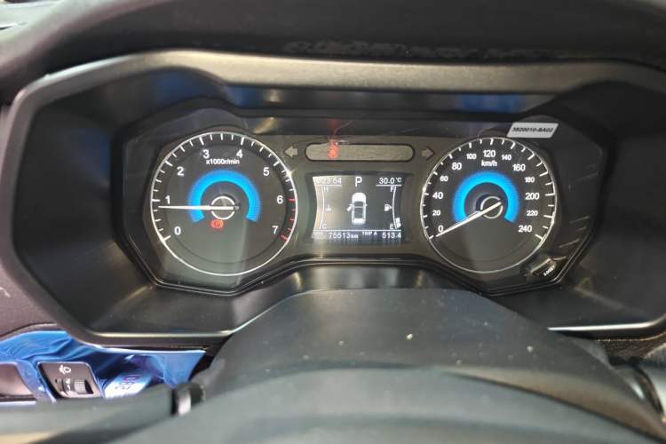 Used Dongfeng Fengon 580 2016 Revised Version 1.5T CVT Luxury Edition Instrument Cluster