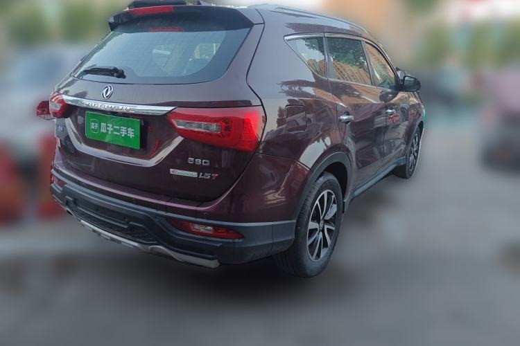 Used Dongfeng Fengon 580 2016 1.5T Manual Luxury Edition Rear Right 45 Deg