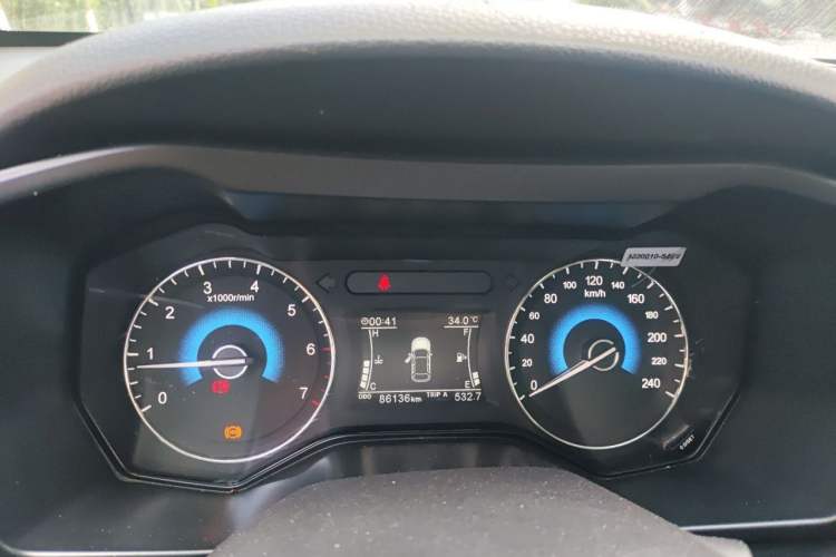 Used Dongfeng Fengon 580 2016 1.5T Manual Luxury Edition Instrument Cluster