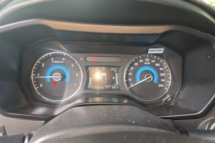 Used Dongfeng Fengon 580 2016 Revised Version 1.5T CVT Luxury Edition Instrument Cluster