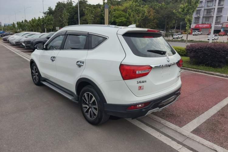 Used Dongfeng Fengon 580 2016 1.5T Manual Luxury Edition Rear Left 45 Deg