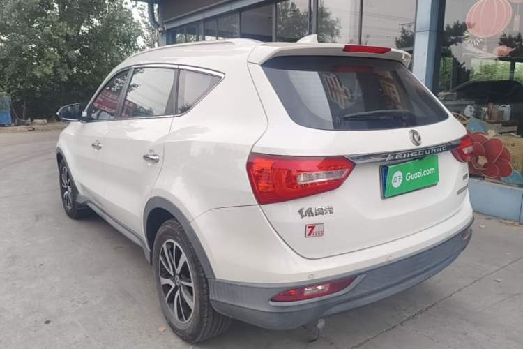 Used Dongfeng Fengon 580 2016 1.5T Manual Luxury Edition Rear Left 45 Deg