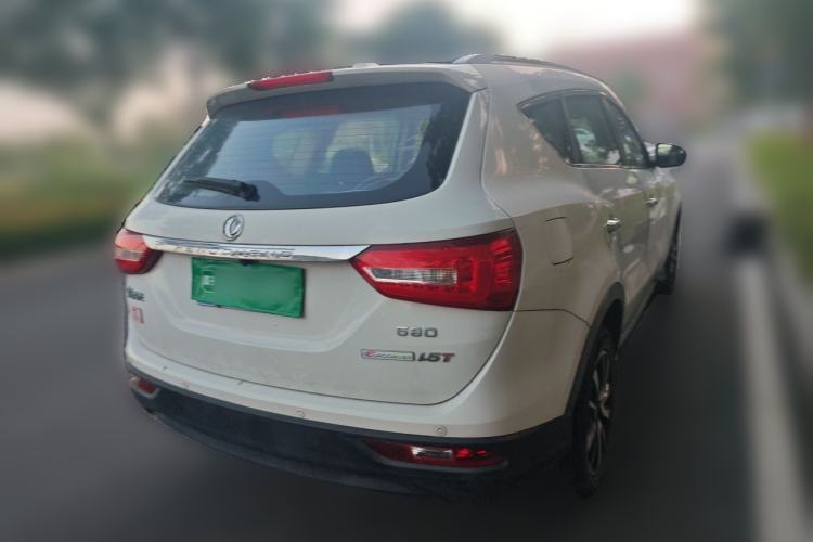 Used Dongfeng Fengon 580 2016 1.5T Manual Luxury Edition Rear Right 45 Deg