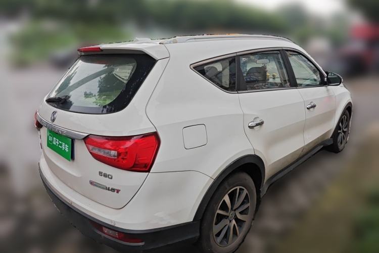 Used Dongfeng Fengon 580 2016 1.5T Manual Luxury Edition Rear Right 45 Deg