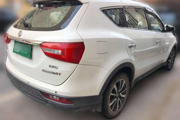 Used Dongfeng Fengon 580 2016 1.5T Manual Luxury Edition Rear Right 45 Deg