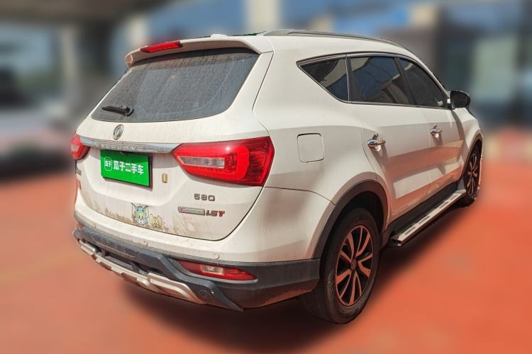 Used Dongfeng Fengon 580 2016 1.5T Manual Luxury Edition Rear Right 45 Deg