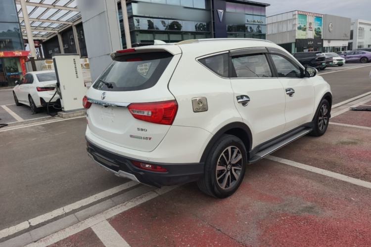 Used Dongfeng Fengon 580 2016 1.5T Manual Luxury Edition Rear Right 45 Deg