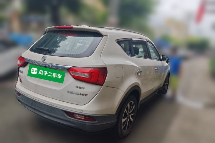 Used Dongfeng Fengon 580 2016 1.5T Manual Luxury Edition Rear Right 45 Deg