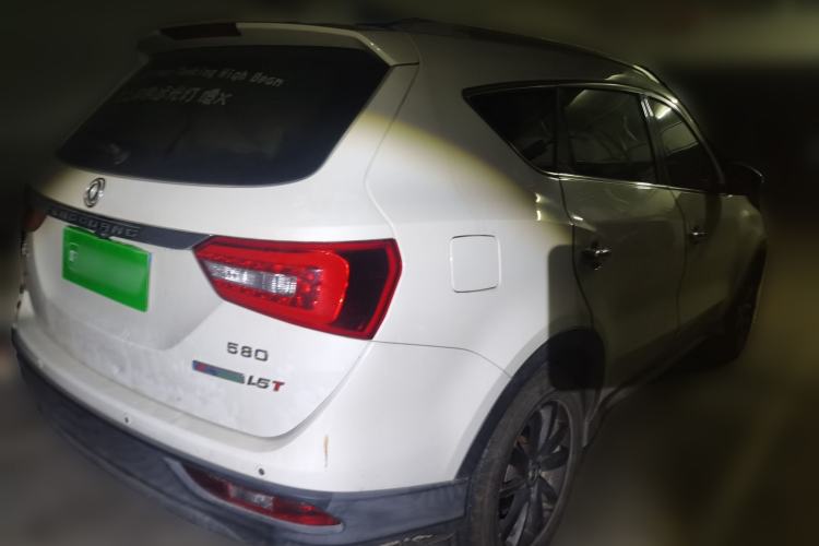 Used Dongfeng Fengon 580 2016 1.5T Manual Luxury Edition Rear Right 45 Deg