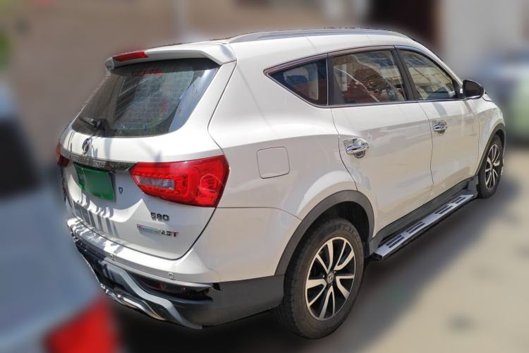 Used Dongfeng Fengon 580 2016 1.5T Manual Luxury Edition Rear Right 45 Deg