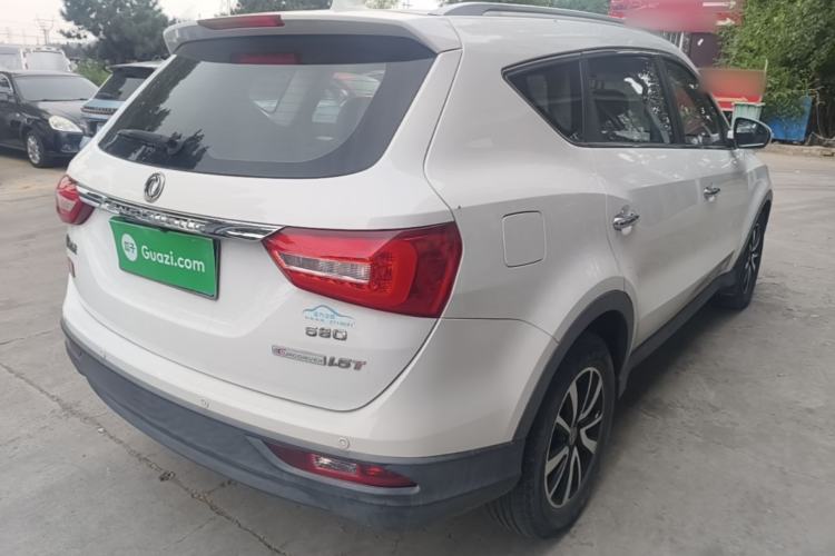 Used Dongfeng Fengon 580 2016 1.5T Manual Luxury Edition Rear Right 45 Deg