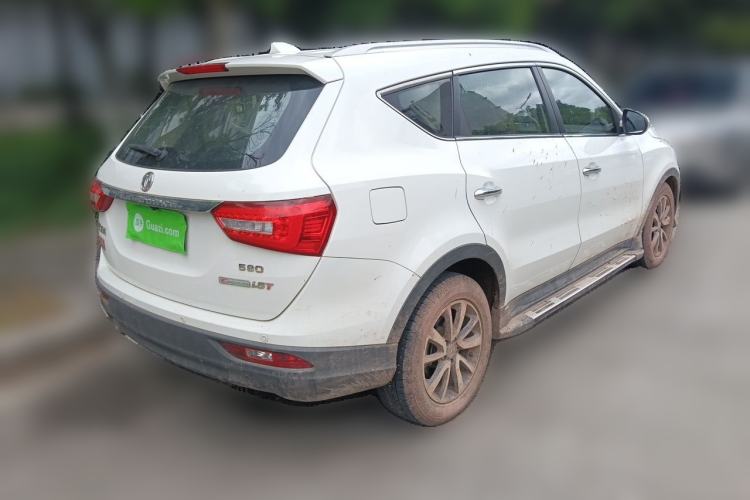 Used Dongfeng Fengon 580 2016 1.5T Manual Luxury Edition Rear Right 45 Deg