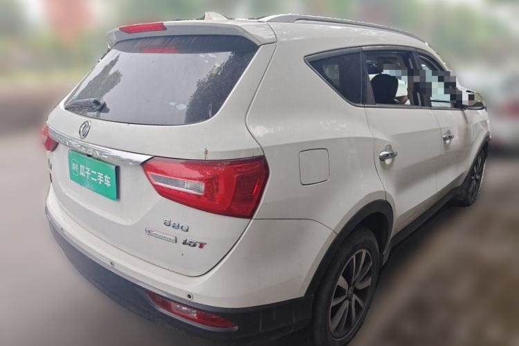 Used Dongfeng Fengon 580 2016 1.5T Manual Luxury Edition Rear Right 45 Deg
