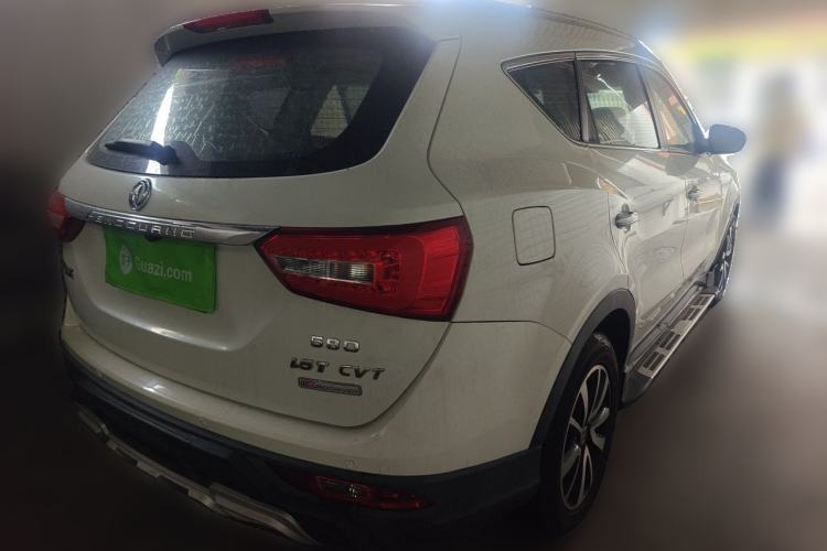 Used Dongfeng Fengon 580 2016 Revised Version 1.5T CVT Luxury Edition Rear Right 45 Deg