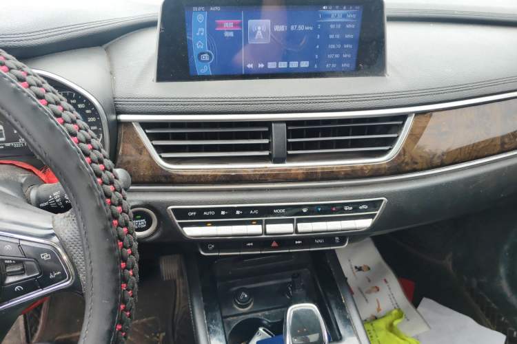 Used Dongfeng Fengon 580 2017 1.5T CVT Comfort Model Audio And AC Panel