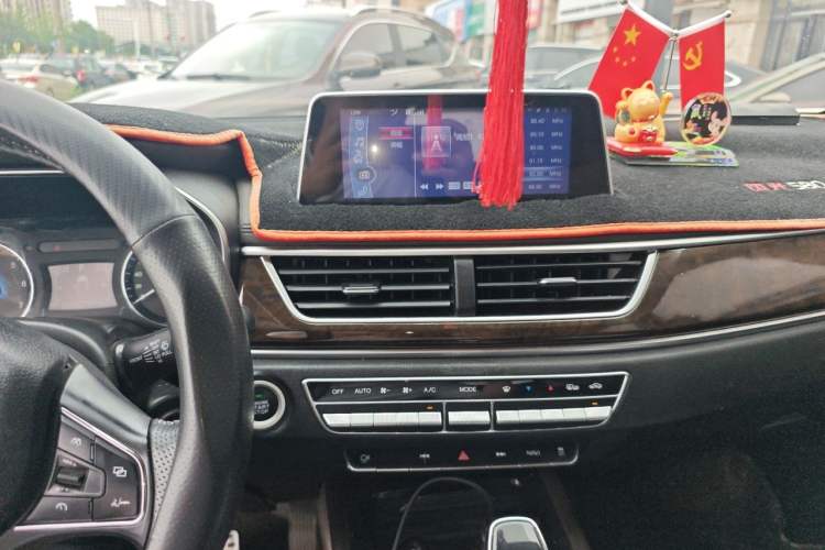 Used Dongfeng Fengon 580 2017 1.5T CVT Comfort Model Audio And AC Panel